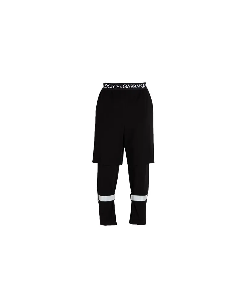 Dolce & Gabbana HOSEN & RÖCKE - Hosenauf YOOX.COM Schwarz