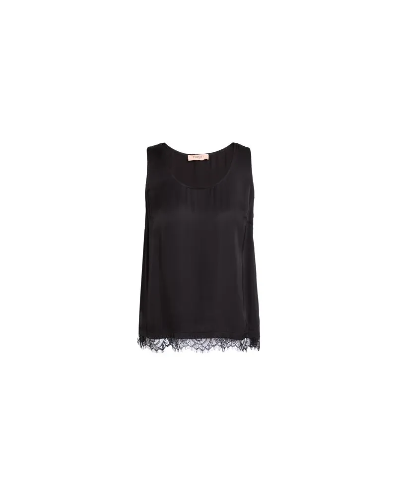 Twin-Set TOPS - Topsauf YOOX.COM Schwarz