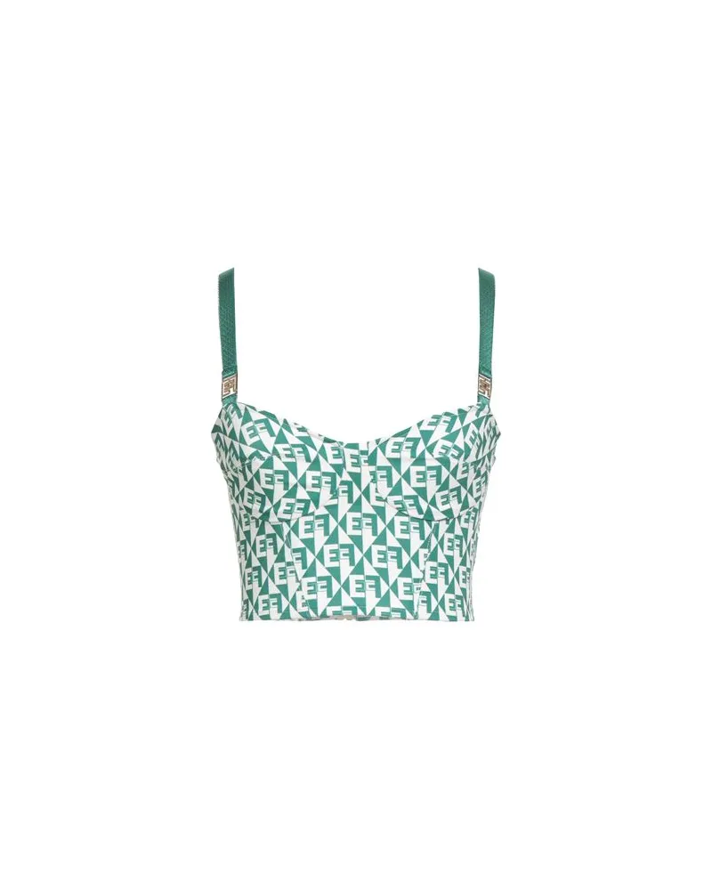 Elisabetta Franchi TOPS - Topsauf YOOX.COM Grün