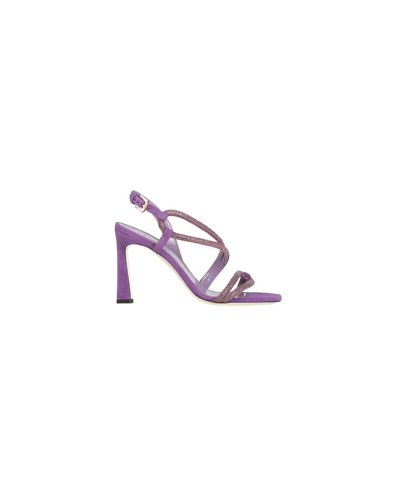 Pollini SCHUHE - Sandalenauf YOOX.COM Dunkelviolett