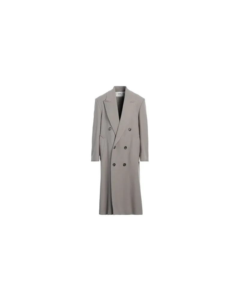 AMI Paris JACKEN & MÄNTEL - Mäntelauf YOOX.COM Grau