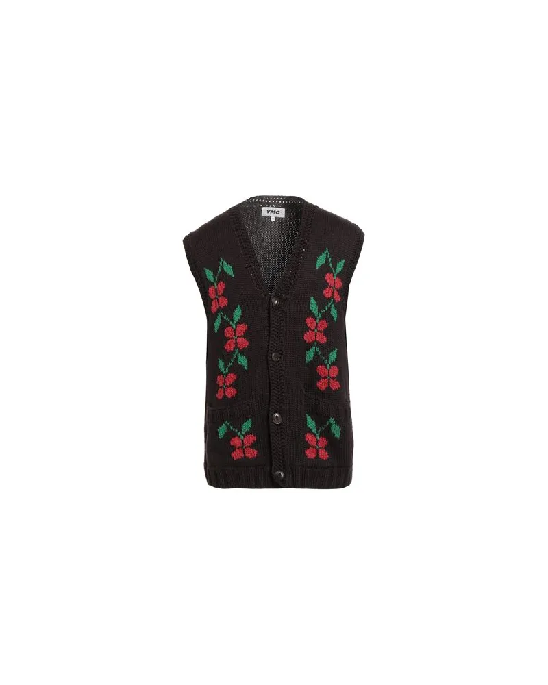 YMC STRICKWAREN - Strickjackenauf YOOX.COM Dunkelbraun