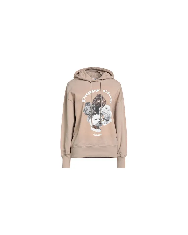 MSGM TOPS - Sweatshirtsauf YOOX.COM Kamel