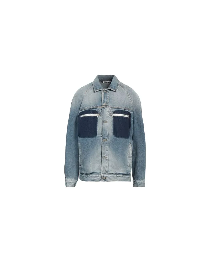 Palm Angels JACKEN & MÄNTEL - Jeansjacken/Mäntelauf YOOX.COM Blau