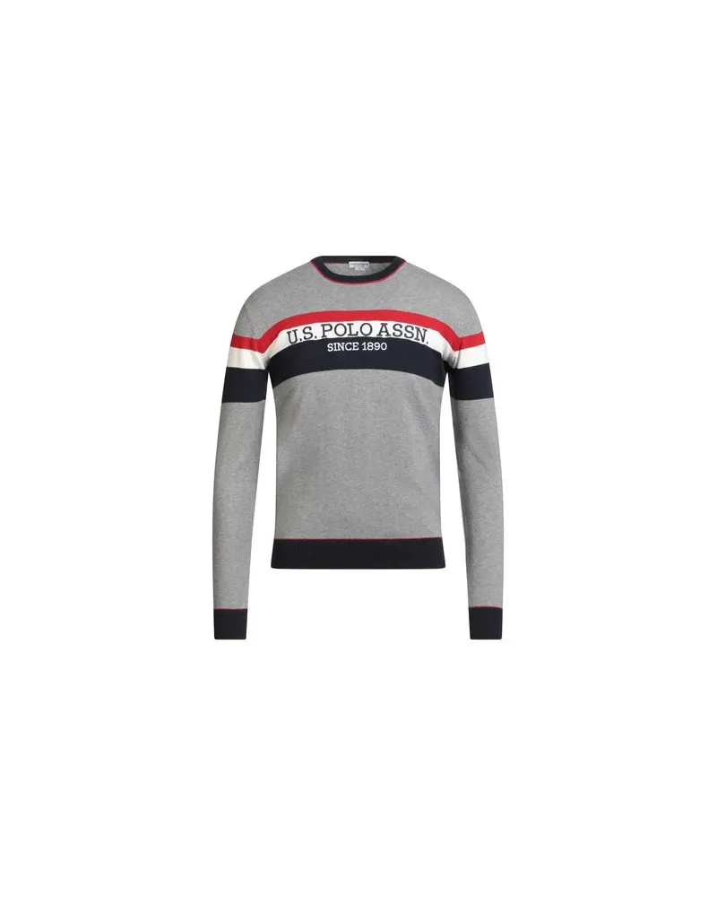 U.S. Polo Assn.  U POLO ASSN. - STRICKWAREN - Pulloverauf YOOX.COM Grau