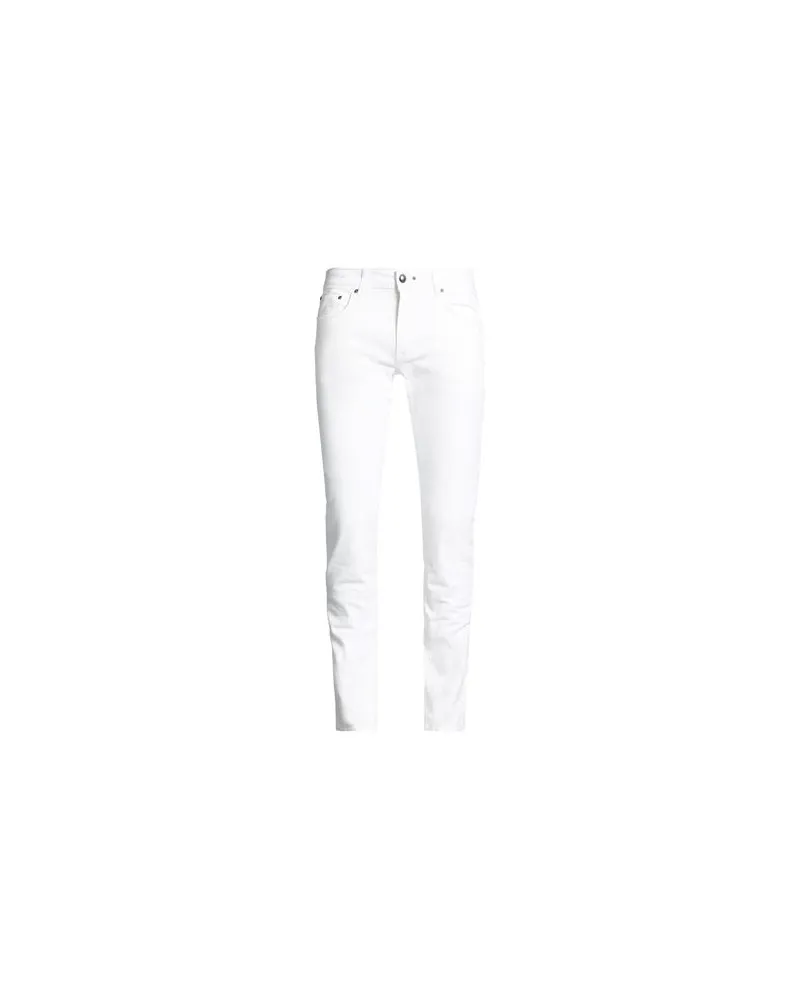 Hackett HOSEN & RÖCKE - Jeanshosenauf YOOX.COM Weiß