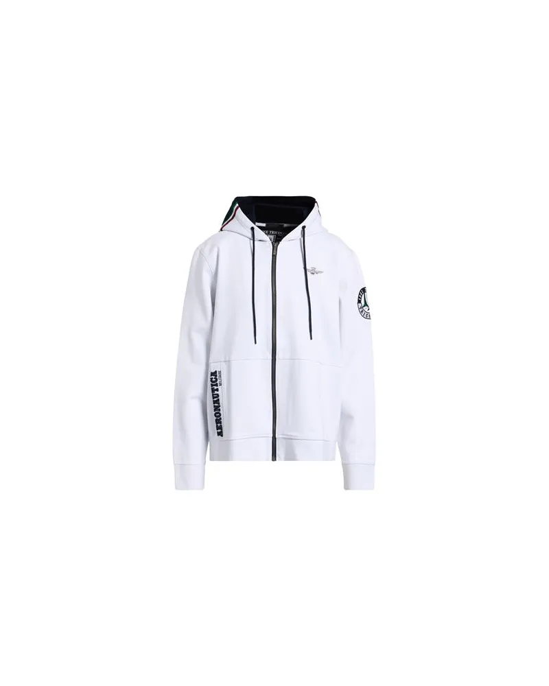Aeronautica Militare TOPS - Sweatshirtsauf YOOX.COM Weiß