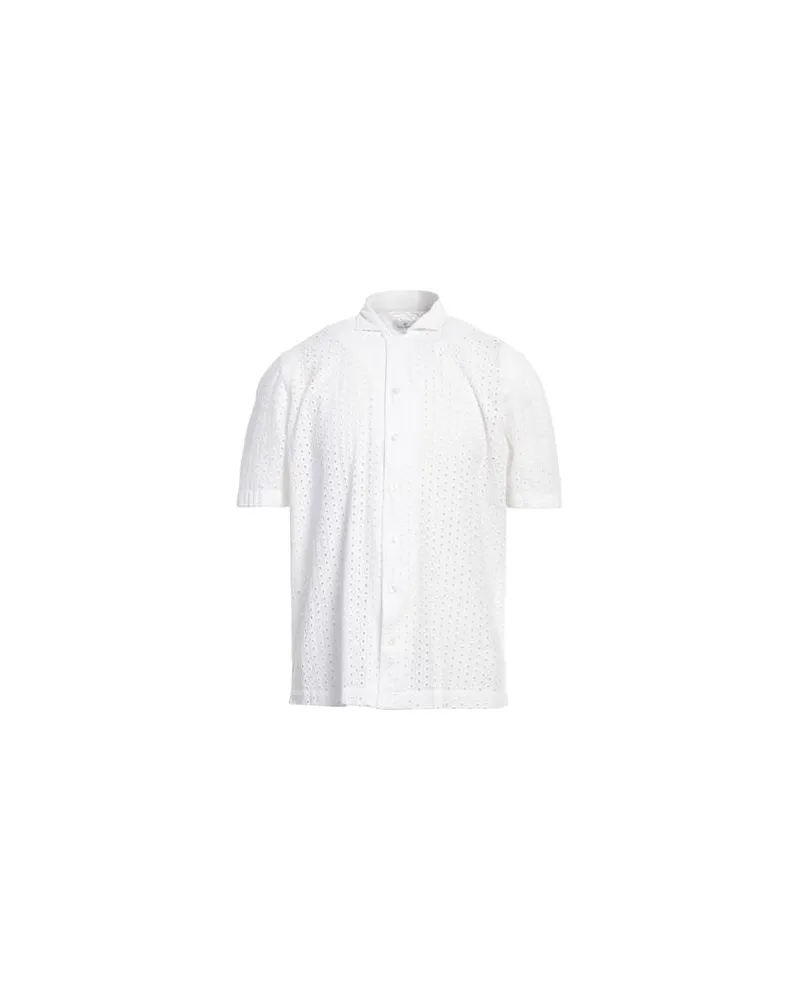 Tagliatore TOPS - Hemdenauf YOOX.COM Weiß