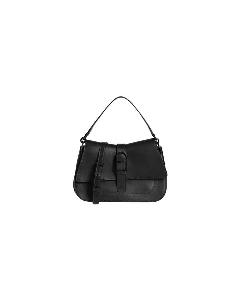 Furla FLOW M TOP HANDLE  - TASCHEN - Handtaschenauf YOOX.COM Schwarz