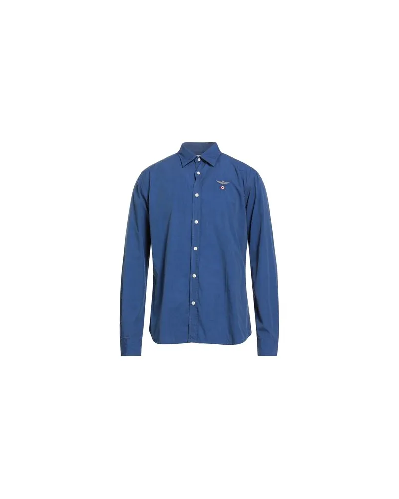 Aeronautica Militare TOPS - Hemdenauf YOOX.COM Blau