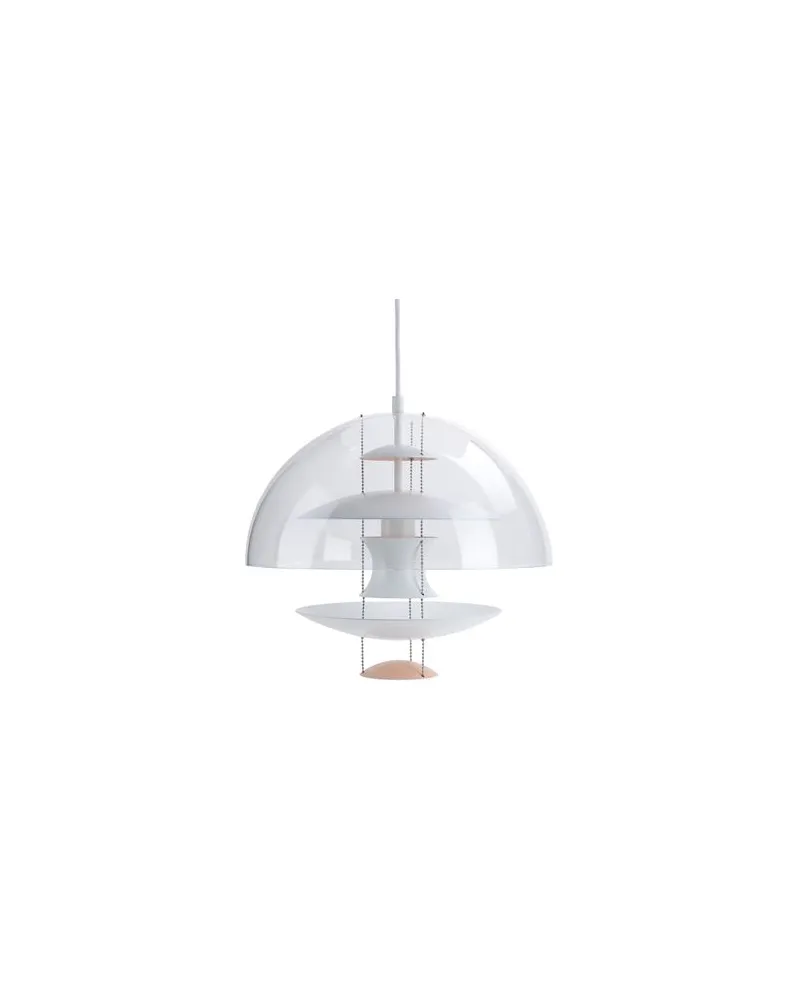 Verpan GLOBE WARM PEACH Ø40 EU  - BELEUCHTUNG - Hängeleuchtenauf YOOX.COM Weiß