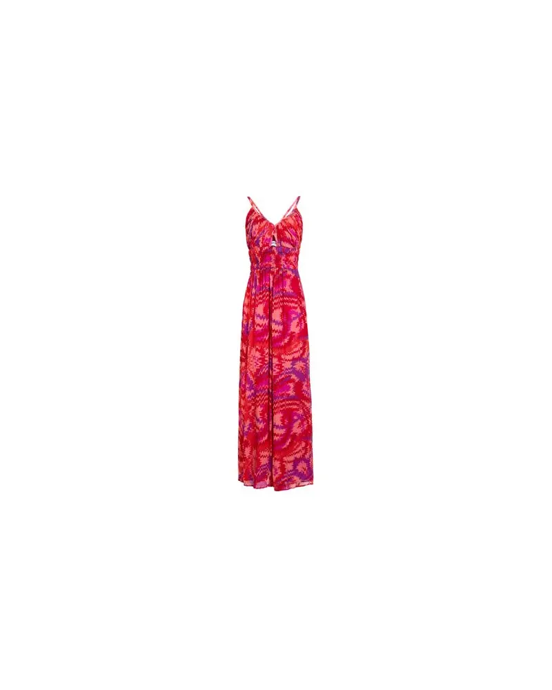 Dondup KLEIDER - Maxi-Kleiderauf YOOX.COM Rot