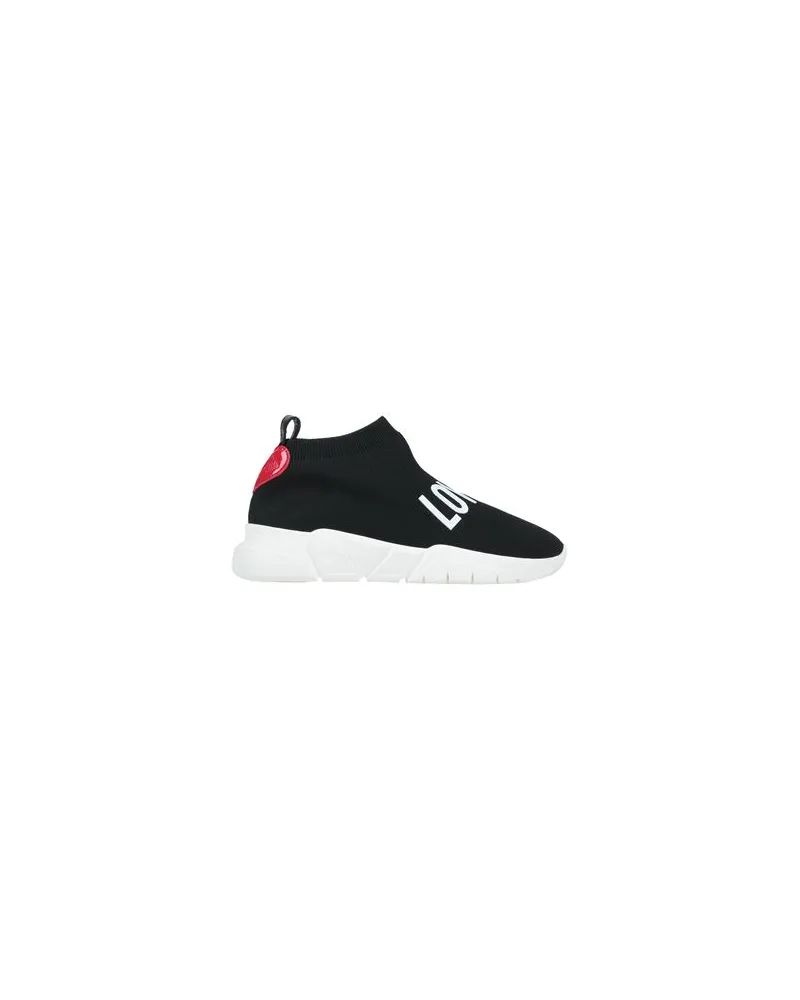 Moschino SCHUHE - Sneakersauf YOOX.COM Schwarz