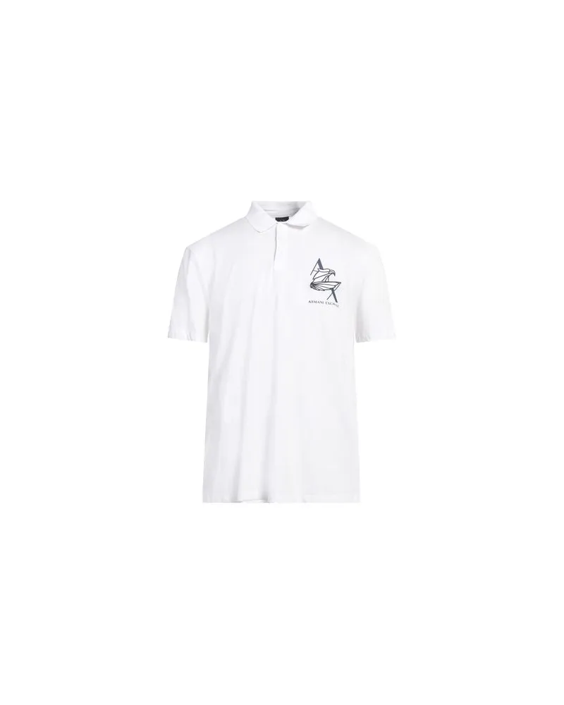 Armani Exchange TOPS - Poloshirtsauf YOOX.COM Weiß