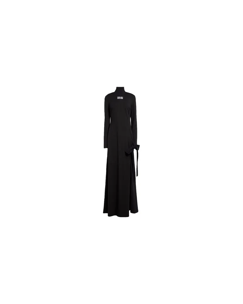 Versace Jeans KLEIDER - Maxi-Kleiderauf YOOX.COM Schwarz