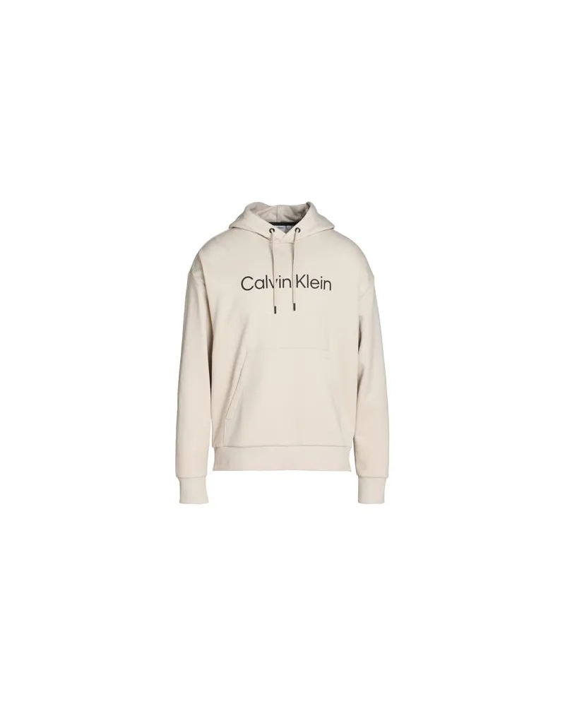 Calvin Klein TOPS - Sweatshirtsauf YOOX.COM Beige