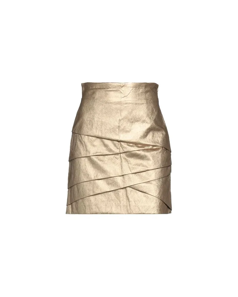 Philosophy Di Lorenzo Serafini HOSEN & RÖCKE - Miniröckeauf YOOX.COM Gold
