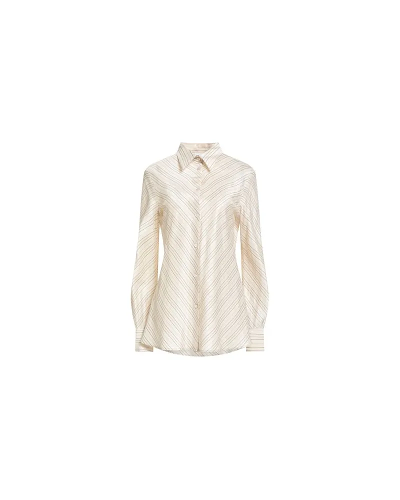 Erika Cavallini TOPS - Hemdenauf YOOX.COM Cremeweiß