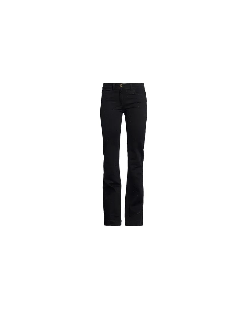 Simona Corsellini HOSEN & RÖCKE - Jeanshosenauf YOOX.COM Schwarz