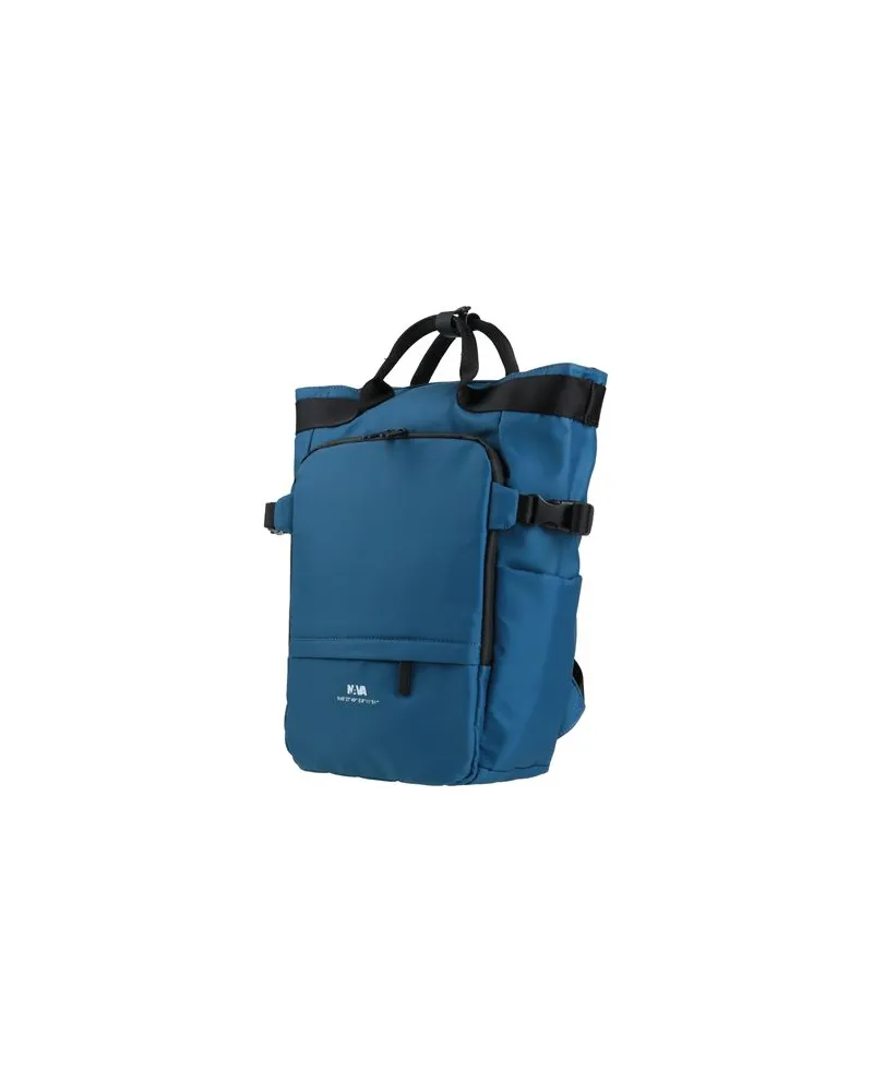 Nava TASCHEN - Rucksäckeauf YOOX.COM Blaugrau