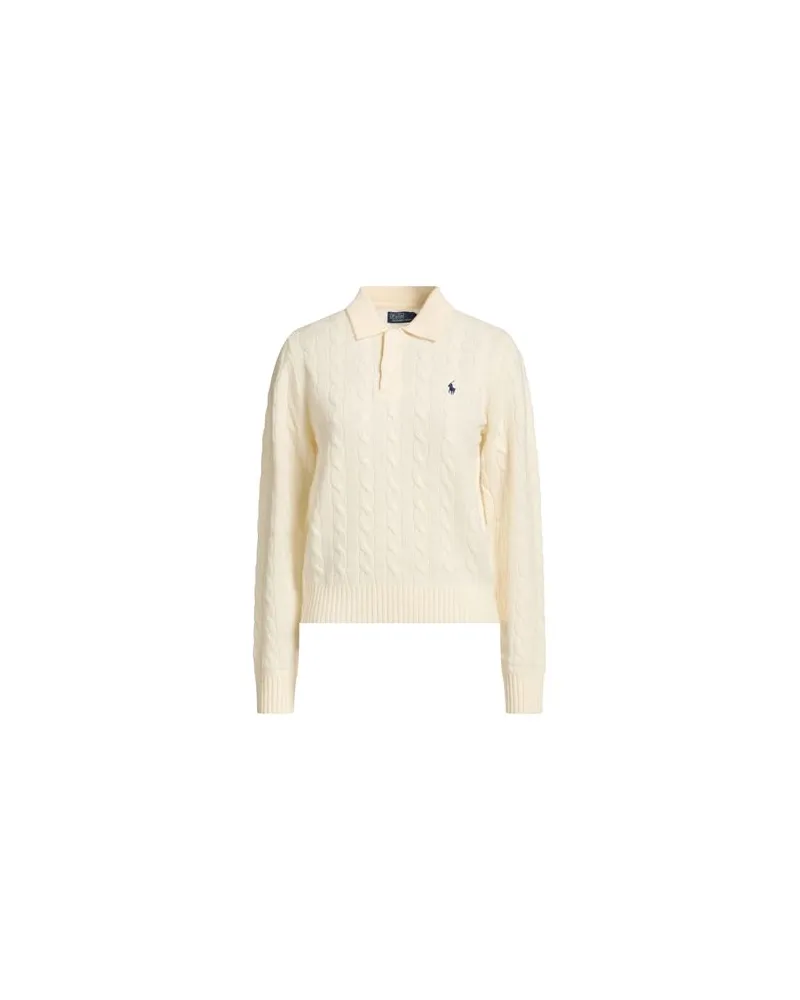 Ralph Lauren STRICKWAREN - Pulloverauf YOOX.COM Cremeweiß
