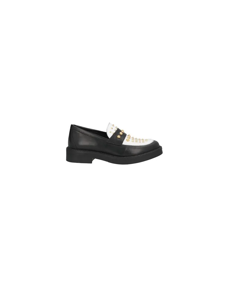 Divine Follie SCHUHE - Mokassinsauf YOOX.COM Schwarz