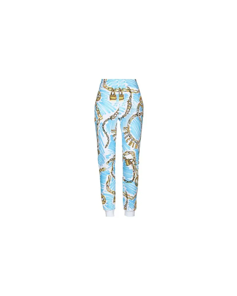 Moschino HOSEN & RÖCKE - Hosenauf YOOX.COM Himmelblau