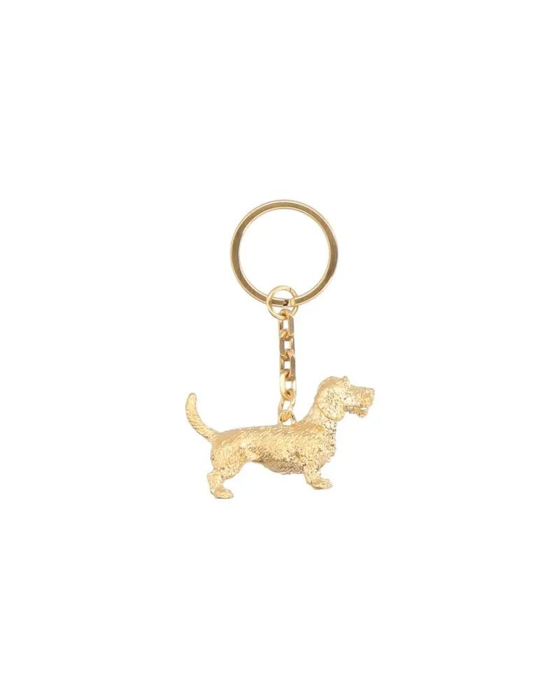 Thom Browne Kleinlederwaren - Schlüsselanhängerauf YOOX.COM Gold