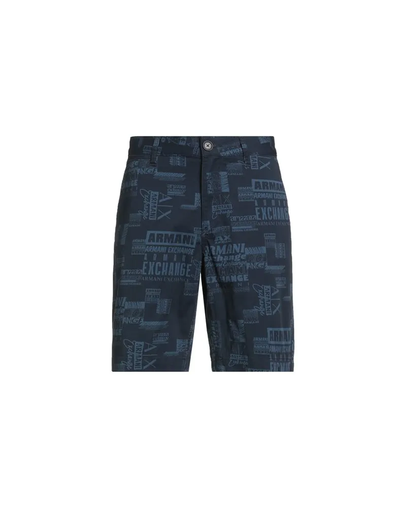 Armani Exchange HOSEN & RÖCKE - Shorts & Bermudashortsauf YOOX.COM Marineblau