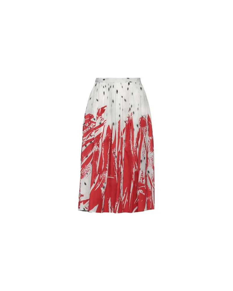 Dsquared2 HOSEN & RÖCKE - Midi-Röckeauf YOOX.COM Rot