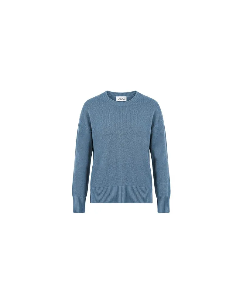 ALLUDE STRICKWAREN - Pulloverauf YOOX.COM Taubenblau