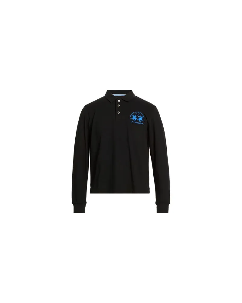 La Martina TOPS - Poloshirtsauf YOOX.COM Schwarz