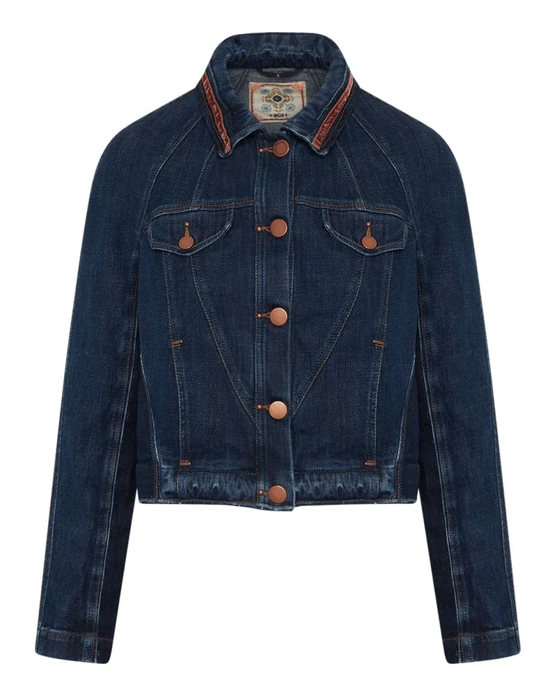 HIGH Jeansjacke/-mantel Blau