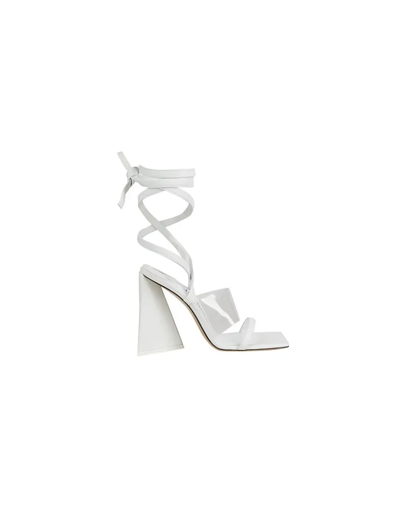 ATTICO SCHUHE - Sandalenauf YOOX.COM Weiß