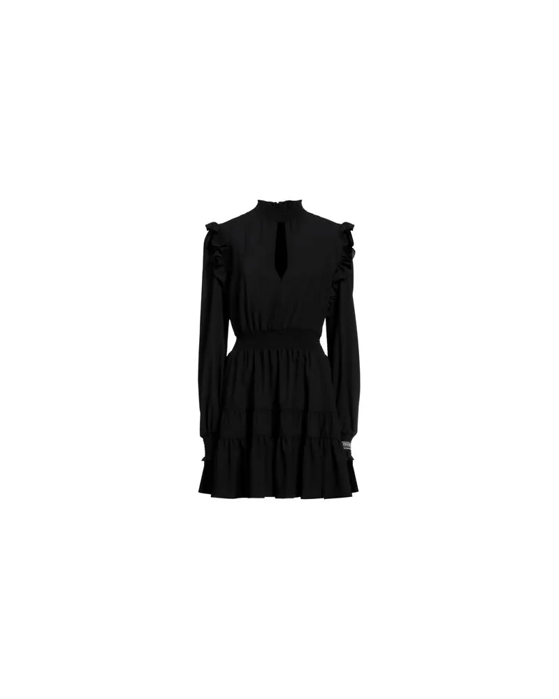 Versace Jeans KLEIDER - Mini-Kleiderauf YOOX.COM Schwarz