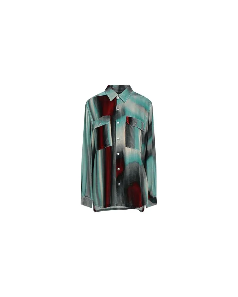 Rick Owens TOPS - Hemdenauf YOOX.COM Smaragdgrün