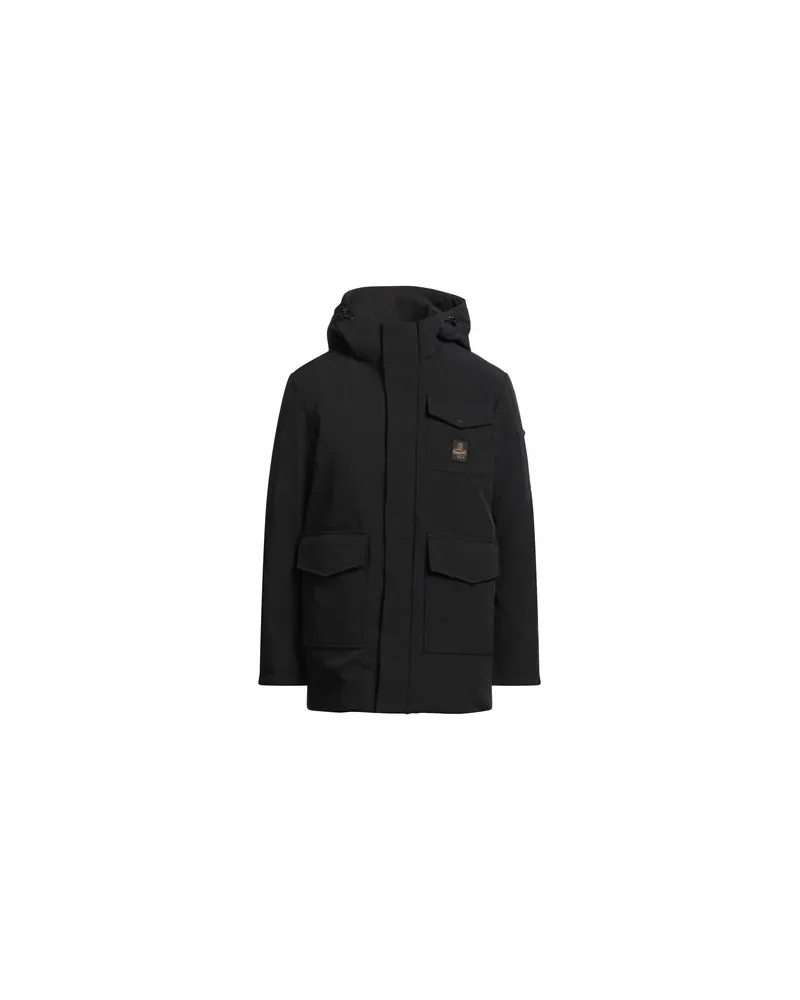 RefrigiWear JACKEN & MÄNTEL - Mäntelauf YOOX.COM Schwarz