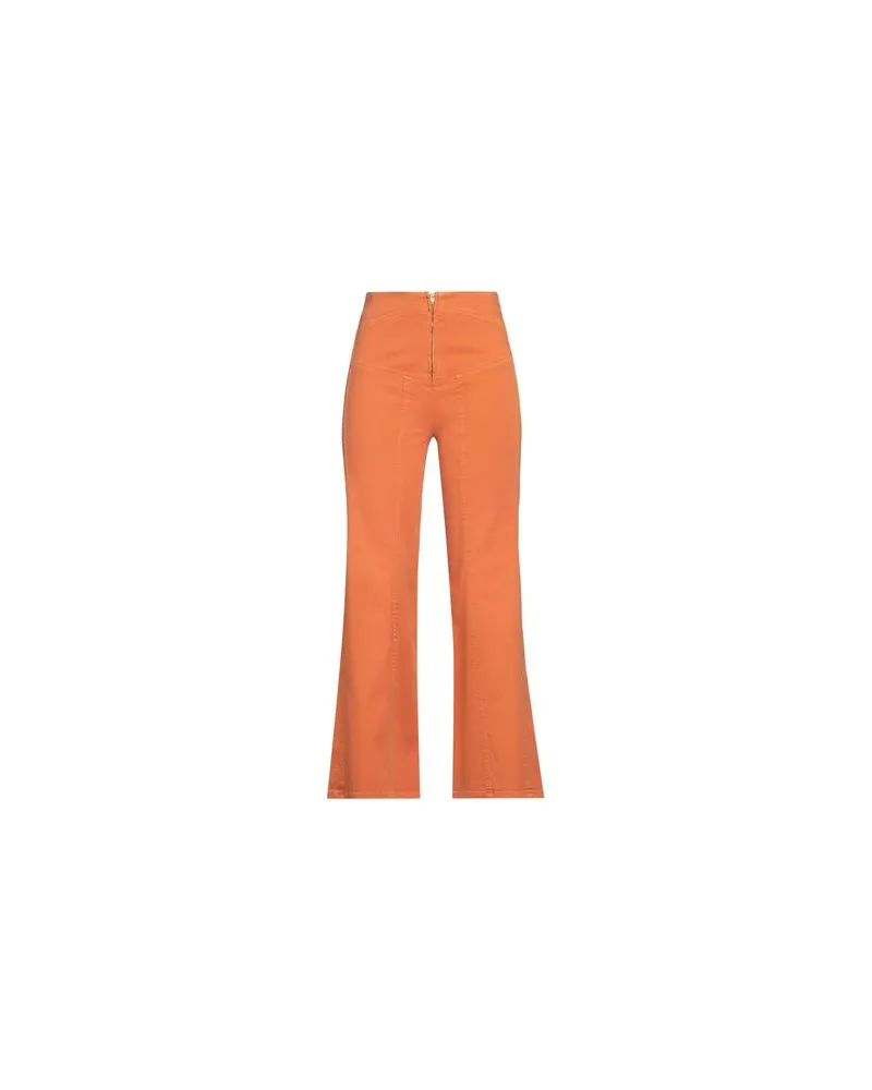 Alberta Ferretti HOSEN & RÖCKE - Hosenauf YOOX.COM Orange