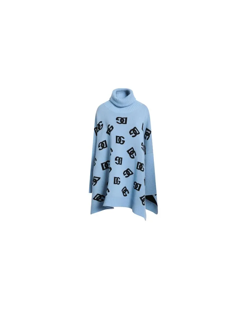 Dolce & Gabbana STRICKWAREN - Rollkragenpulloverauf YOOX.COM Himmelblau