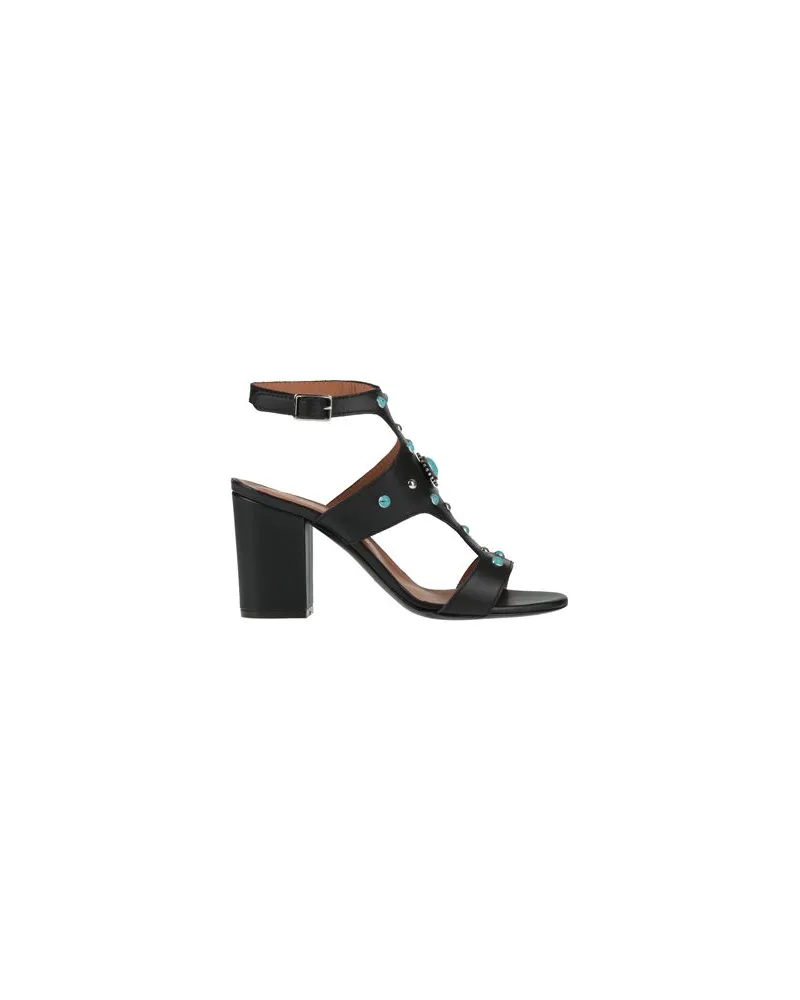 Via Roma 15 SCHUHE - Sandalenauf YOOX.COM Schwarz