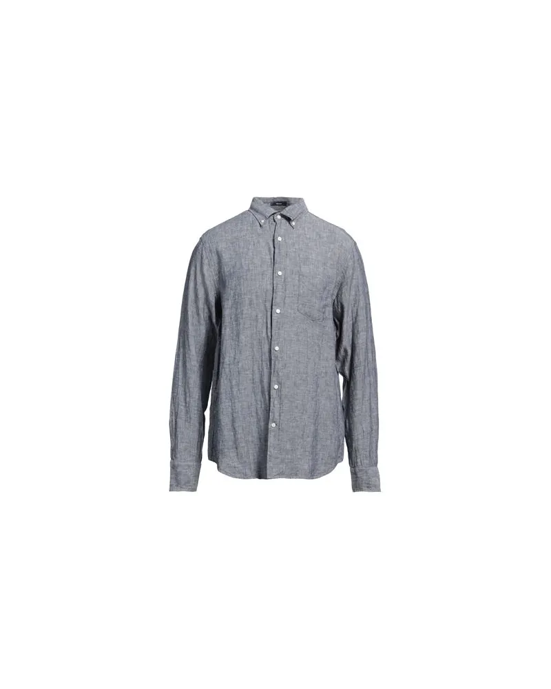 Gant TOPS - Hemdenauf YOOX.COM Nachtblau