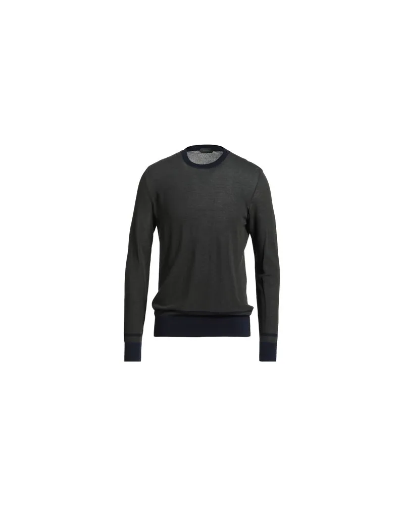 Zanone STRICKWAREN - Pulloverauf YOOX.COM Militärgrün