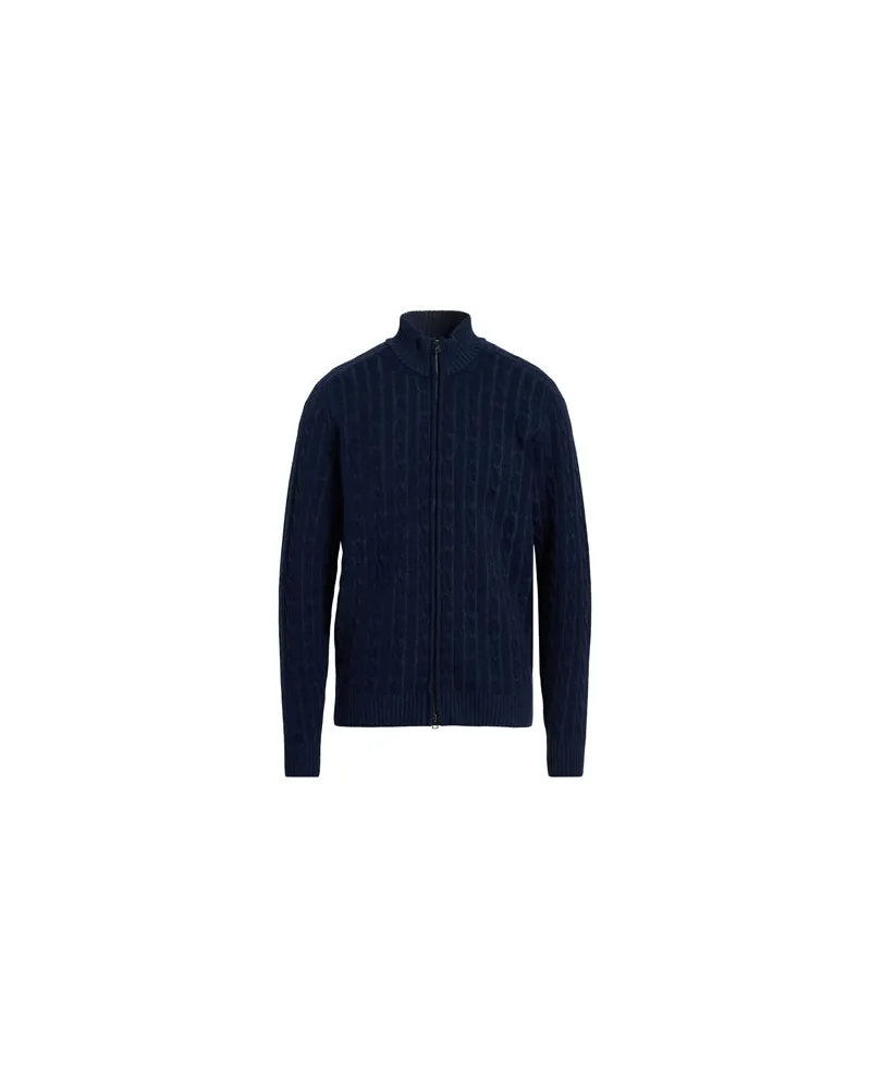 Heritage STRICKWAREN - Strickjackenauf YOOX.COM Marineblau