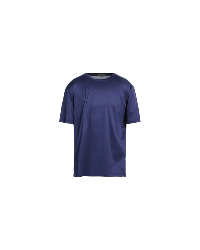 Corneliani TOPS - T-shirtsauf YOOX.COM Blau