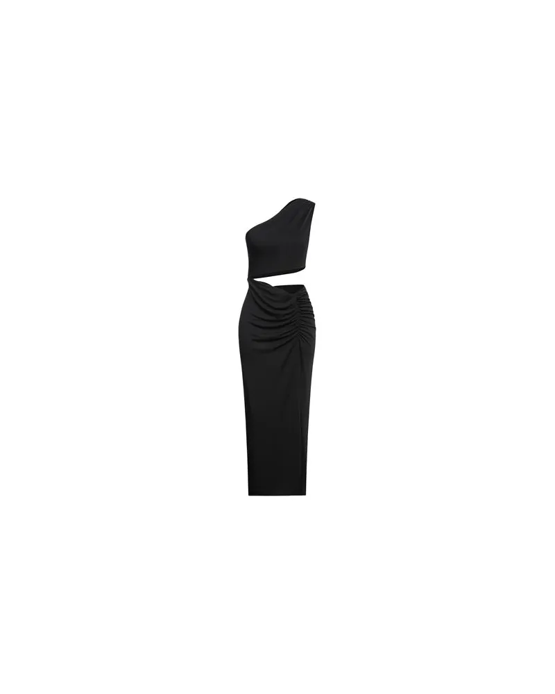 ANDAMANE KLEIDER - Maxi-Kleiderauf YOOX.COM Schwarz