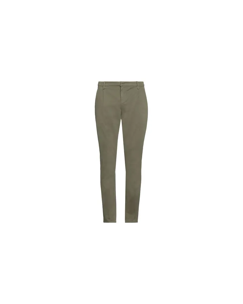 Dondup HOSEN & RÖCKE - Hosenauf YOOX.COM Militärgrün