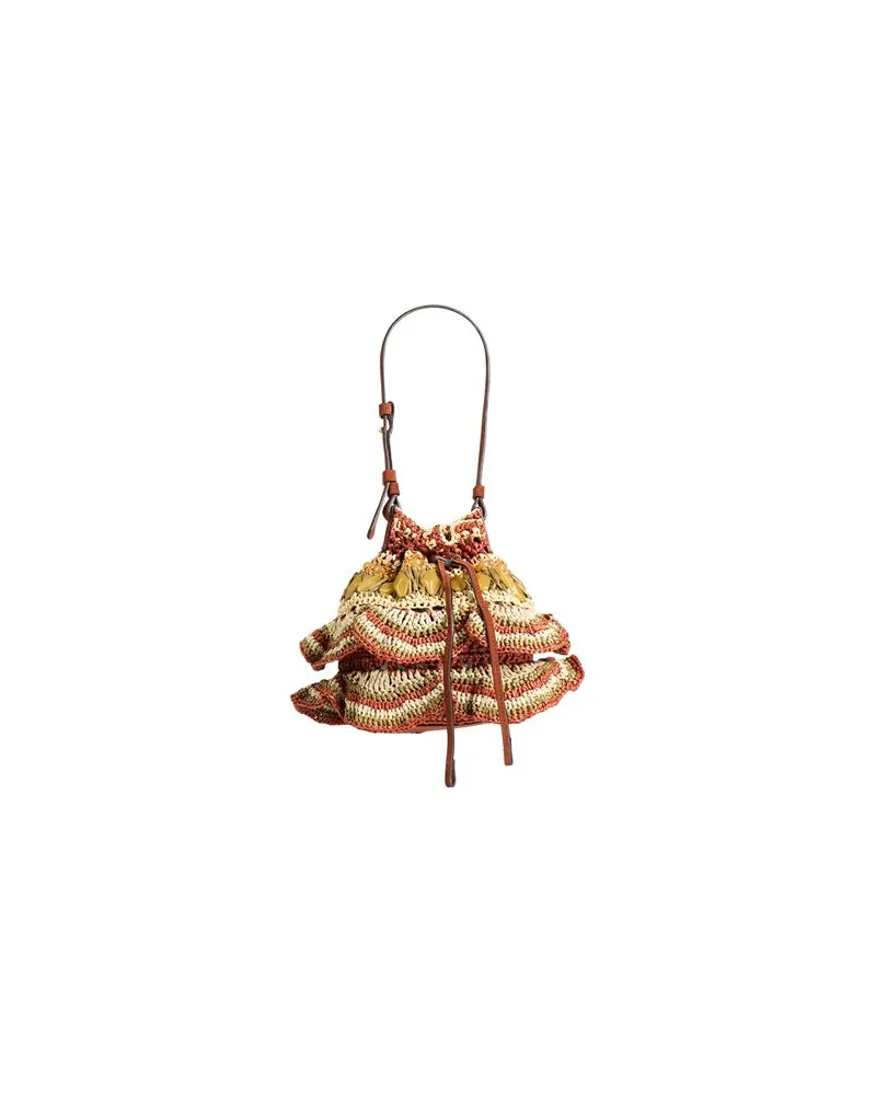 Alberta Ferretti TASCHEN - Schultertaschenauf YOOX.COM Braun