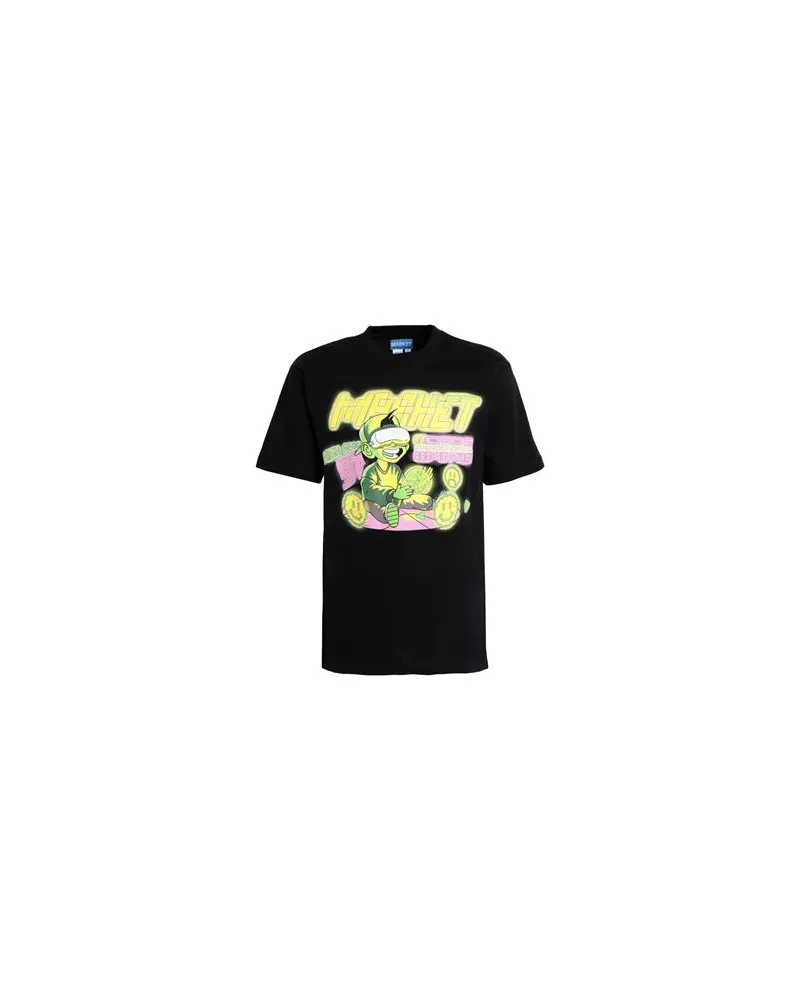 Market SMILEY HIGH SCORE T-SHIRT  - TOPS - T-shirtsauf YOOX.COM Schwarz