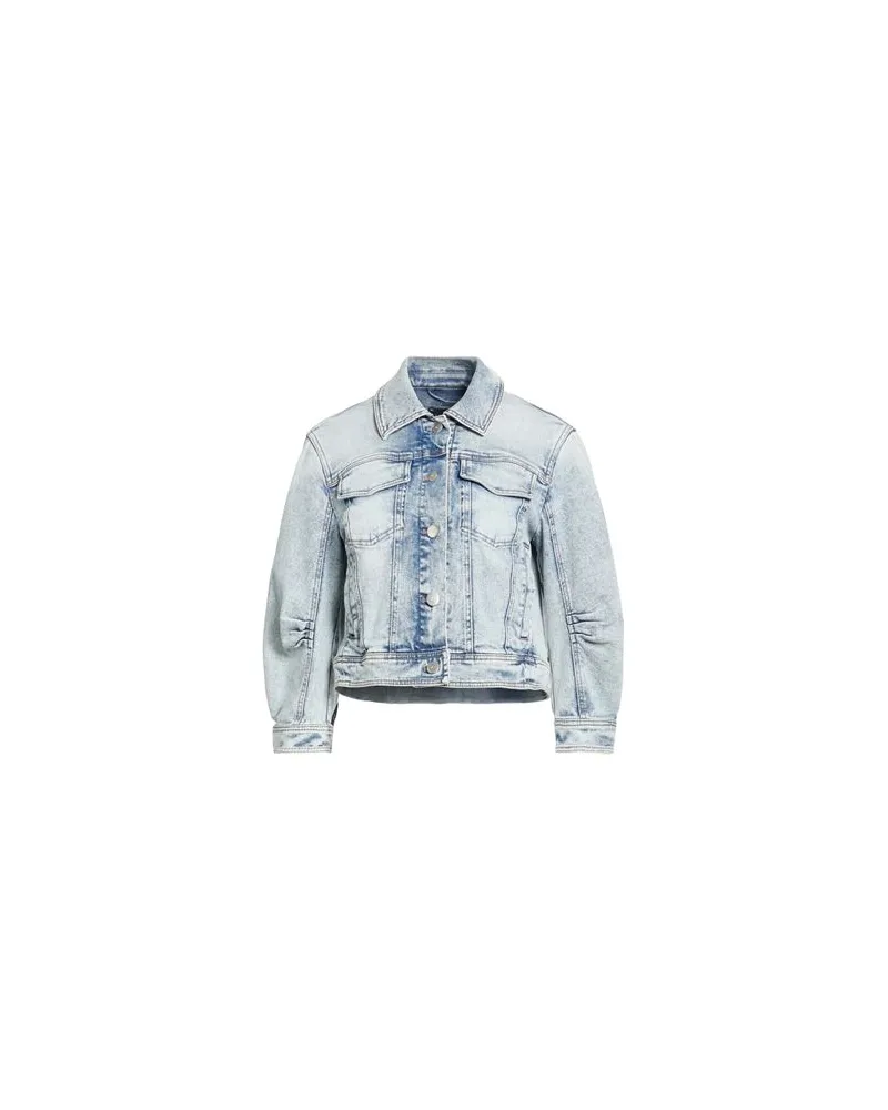 Luisa Cerano JACKEN & MÄNTEL - Jeansjacken/Mäntelauf YOOX.COM Blau