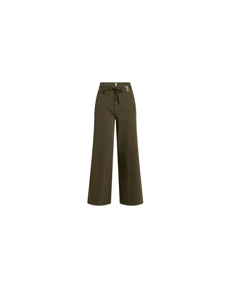 Jijil HOSEN & RÖCKE - Hosenauf YOOX.COM Militärgrün